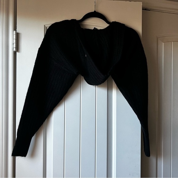 River Island Wool Hoodie shrug and tank top sweater set - Picture 6 of 7